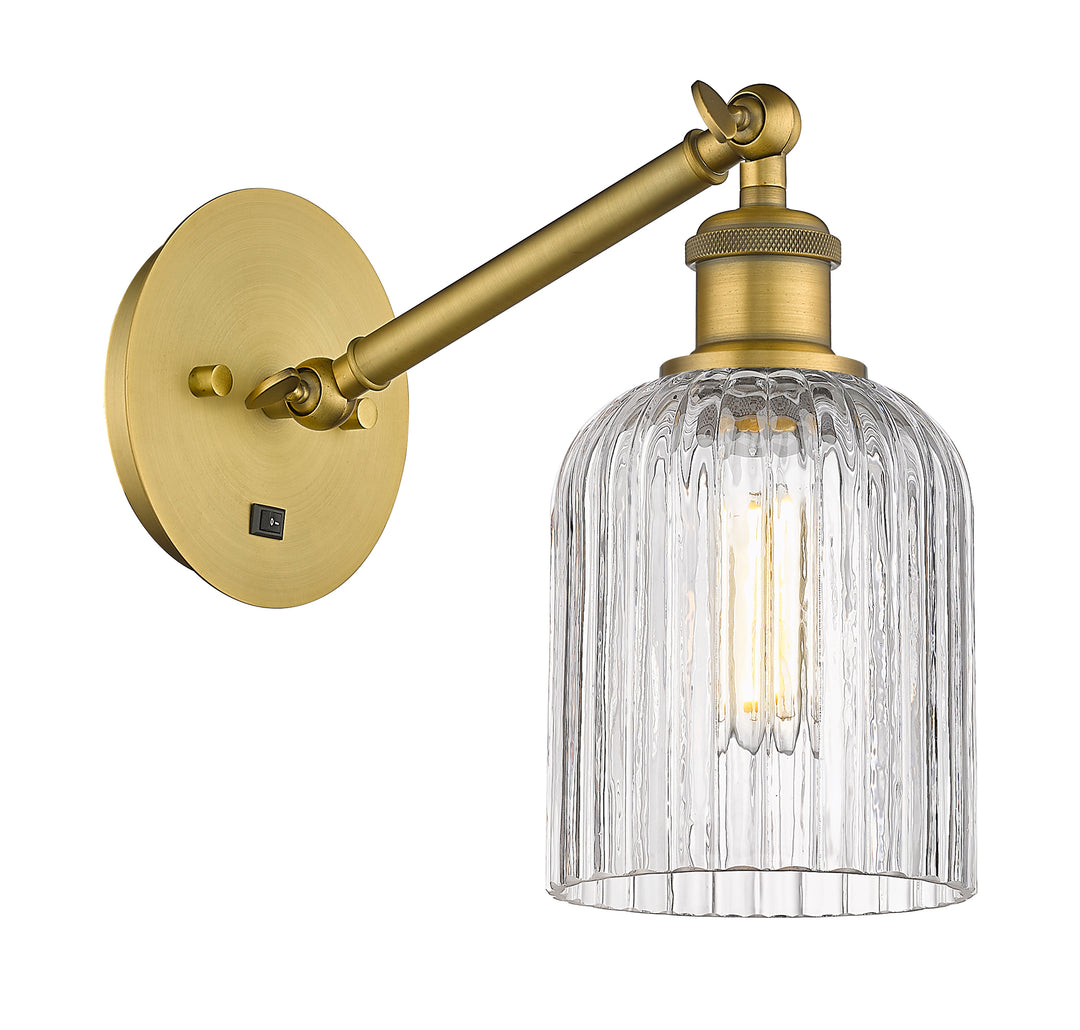 Innovations Lighting Bridal Veil 5" Sconce - Brushed Brass Wall Sconces Innovations Lighting   