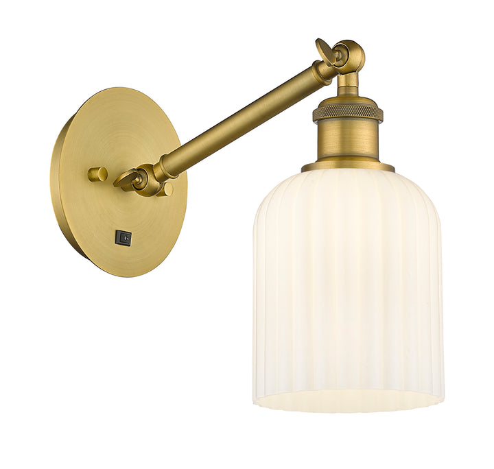 Innovations Lighting Bridal Veil 5" Sconce - Brushed Brass Wall Sconces Innovations Lighting   