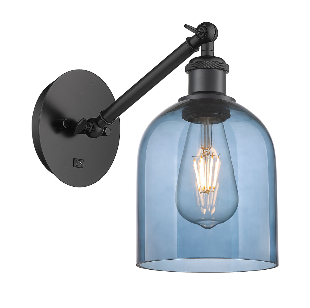 Innovations Lighting Bella 6" Sconce - Matte Black Wall Sconces Innovations Lighting   