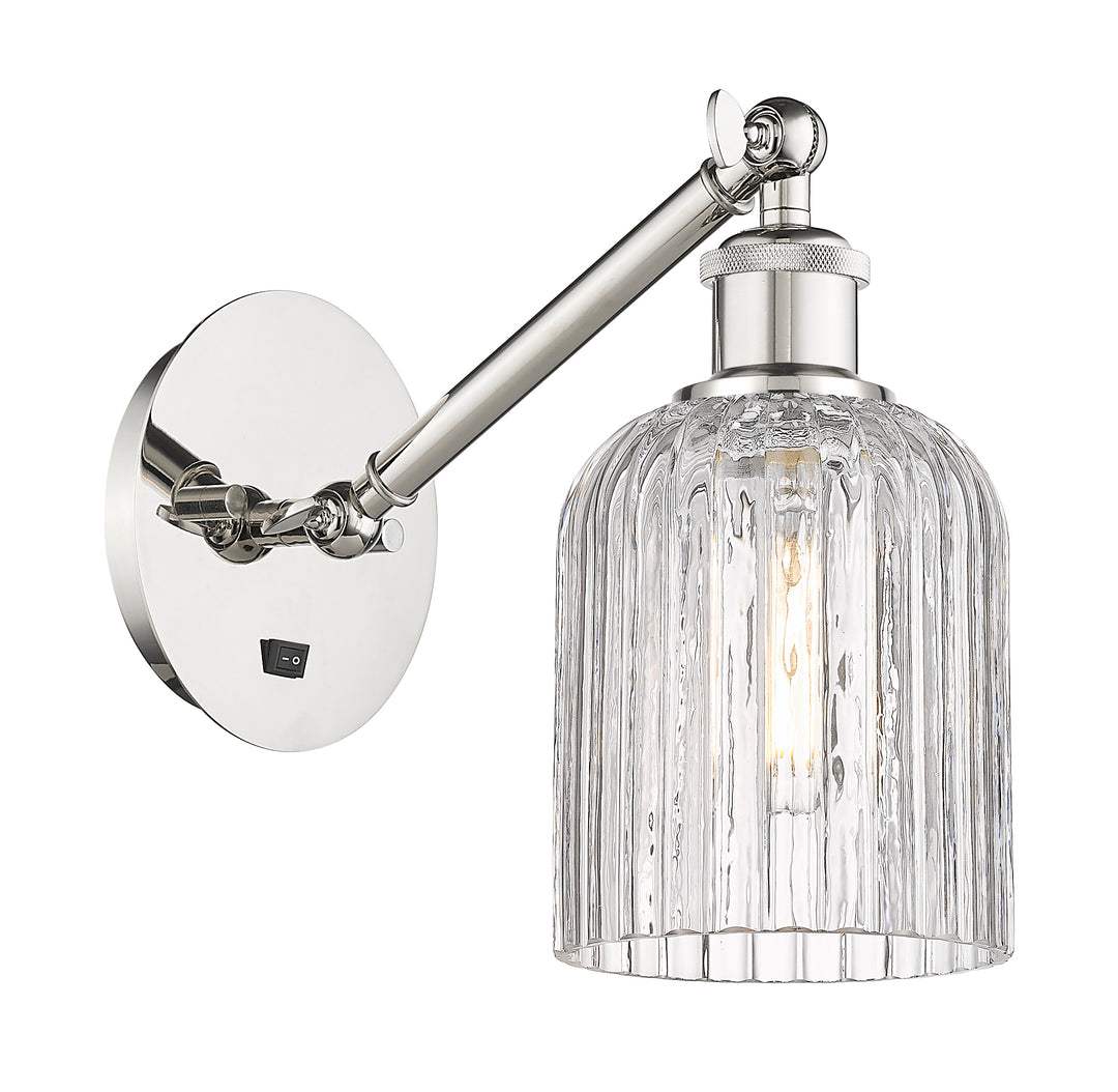 Innovations Lighting Bridal Veil 5" Sconce - Polished Nickel Wall Sconces Innovations Lighting   