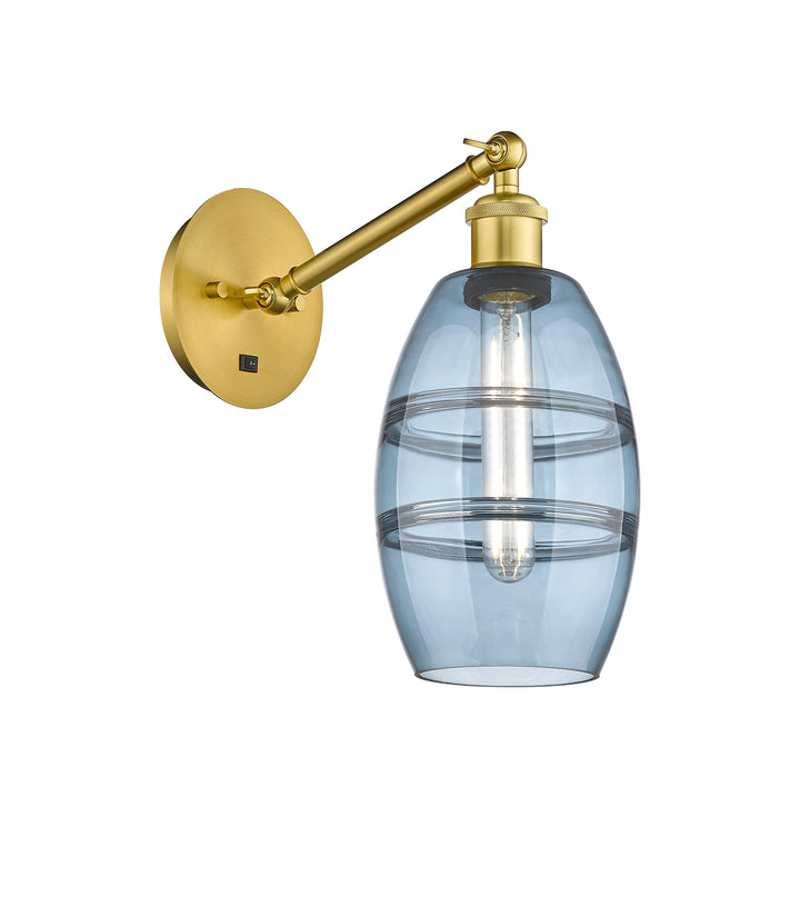 Innovations Lighting Vaz 6" Sconce - Satin Gold Wall Sconces Innovations Lighting   