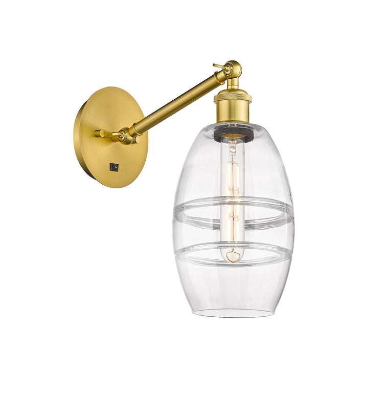 Innovations Lighting Vaz 6" Sconce - Satin Gold Wall Sconces Innovations Lighting   