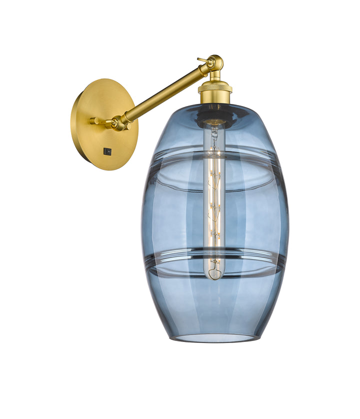 Innovations Lighting Vaz 8" Sconce - Satin Gold Wall Sconces Innovations Lighting   