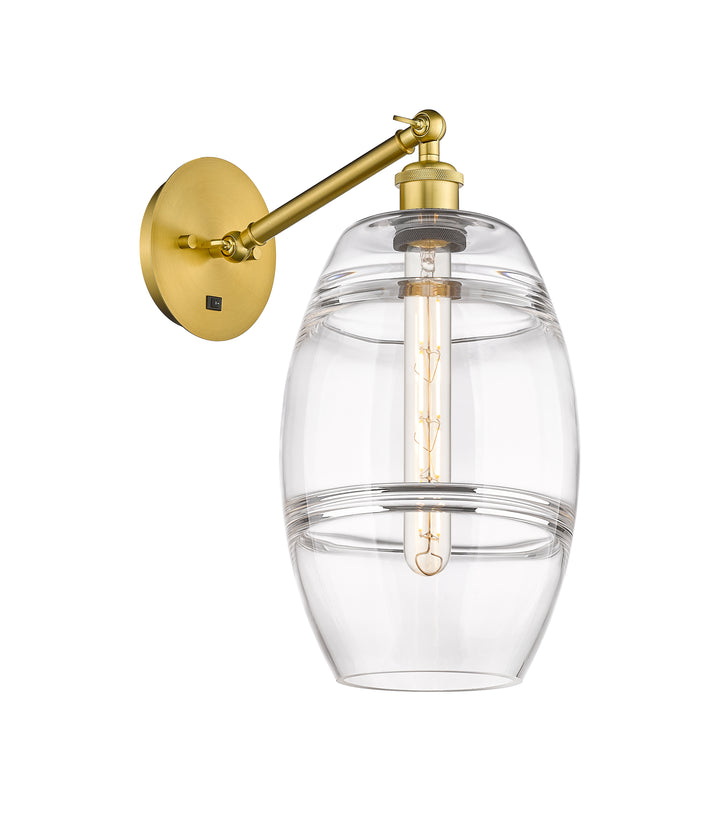 Innovations Lighting Vaz 8" Sconce - Satin Gold Wall Sconces Innovations Lighting   