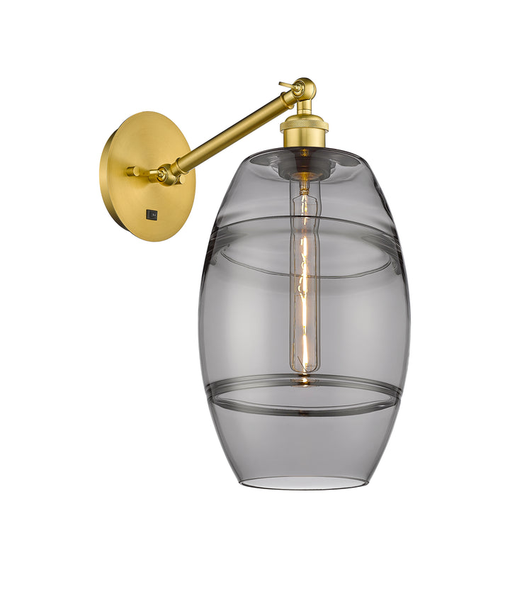 Innovations Lighting Vaz 8" Sconce - Satin Gold Wall Sconces Innovations Lighting   