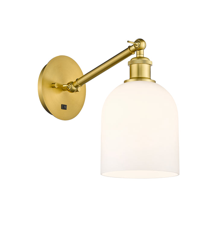 Innovations Lighting Bella 6" Sconce - Satin Gold Wall Sconces Innovations Lighting   