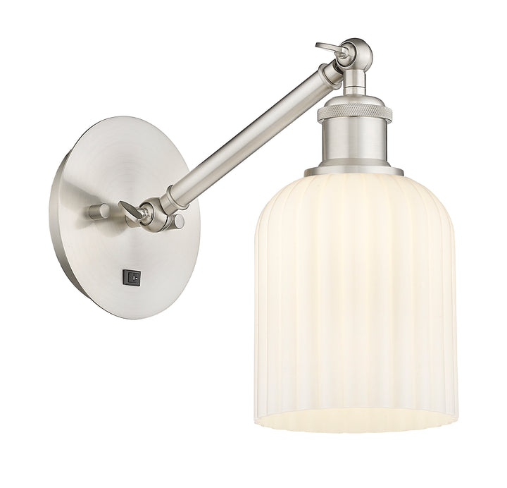 Innovations Lighting Bridal Veil 5" Sconce - Brushed Satin Nickel Wall Sconces Innovations Lighting   