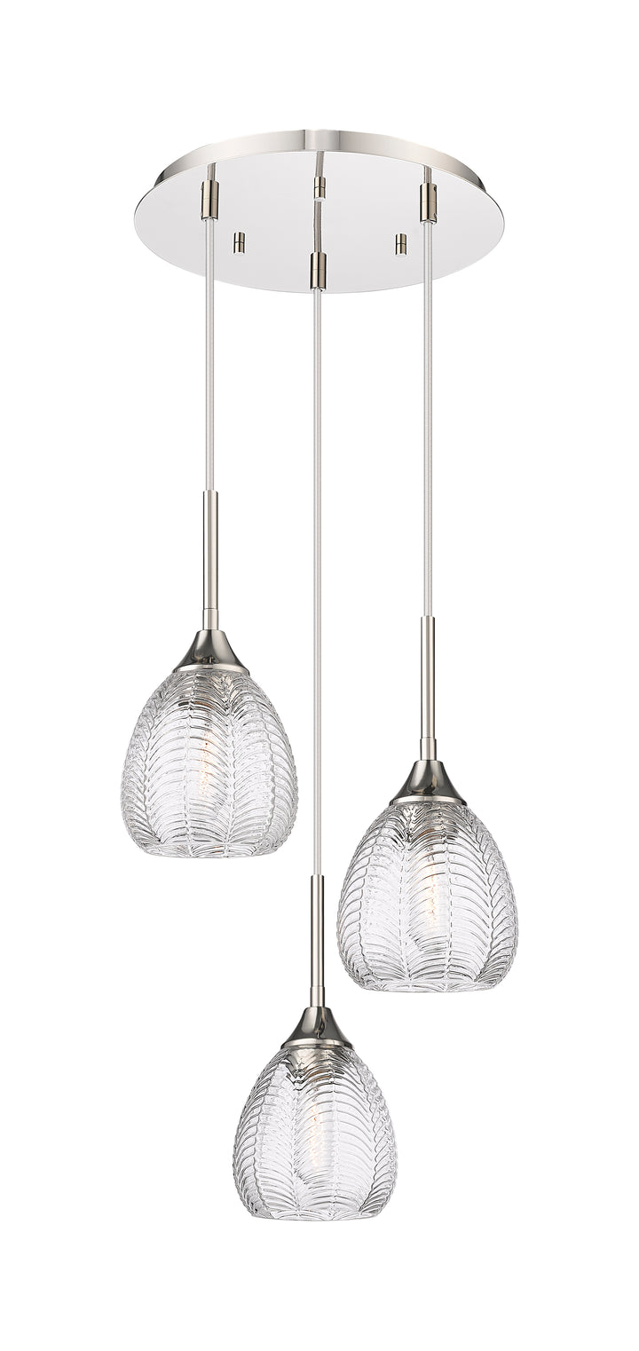 Innovations Lighting Berkshire 6" Multi Pendant - Polished Nickel Pendants Innovations Lighting   