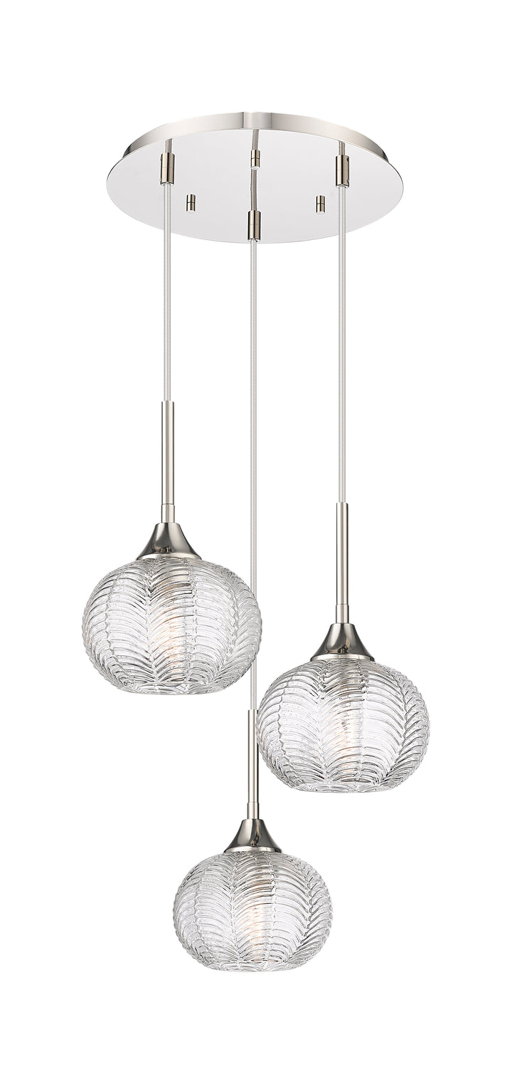 Innovations Lighting Berkshire 7" Multi Pendant - Polished Nickel Pendants Innovations Lighting   