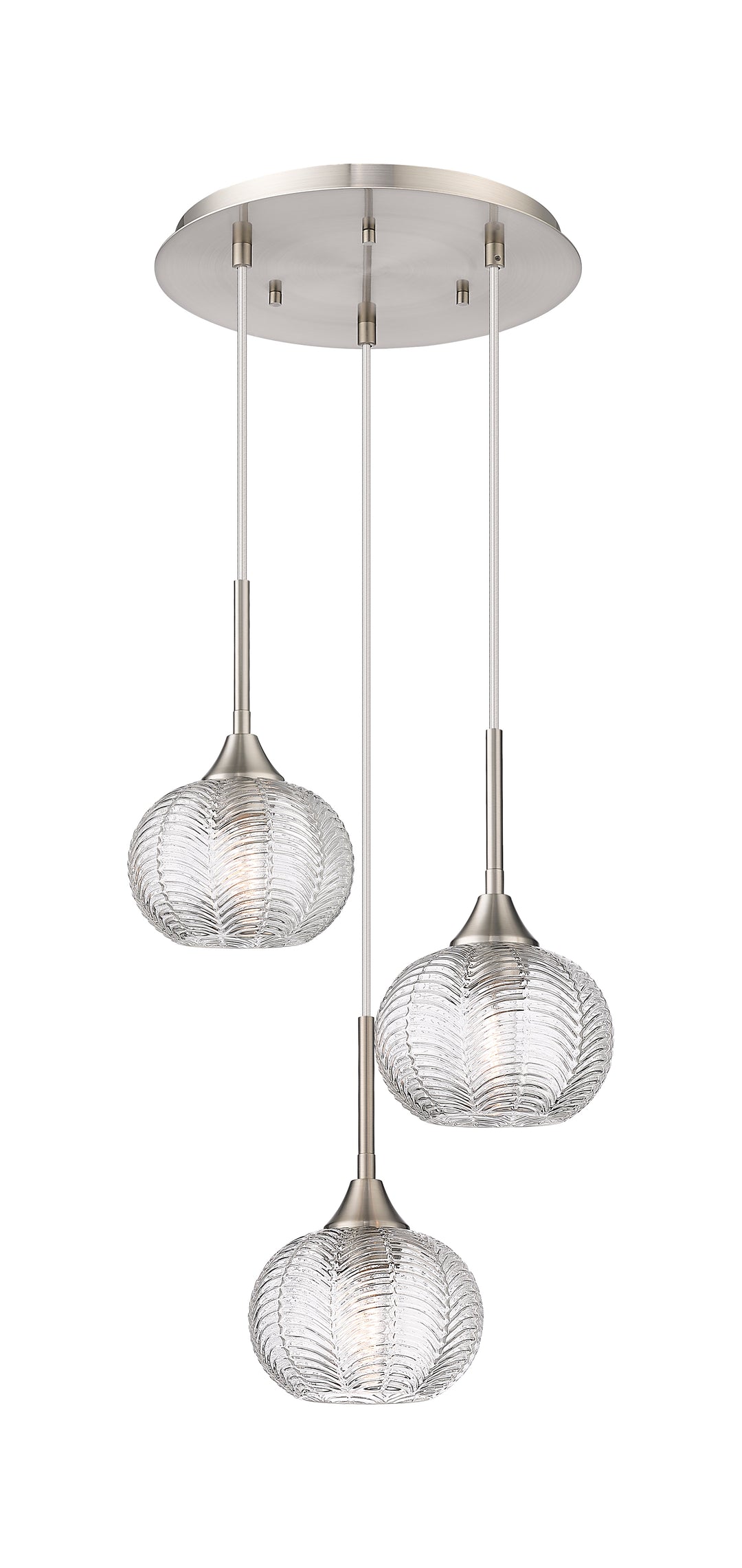 Innovations Lighting Berkshire 7" Multi Pendant - Brushed Satin Nickel Pendants Innovations Lighting   