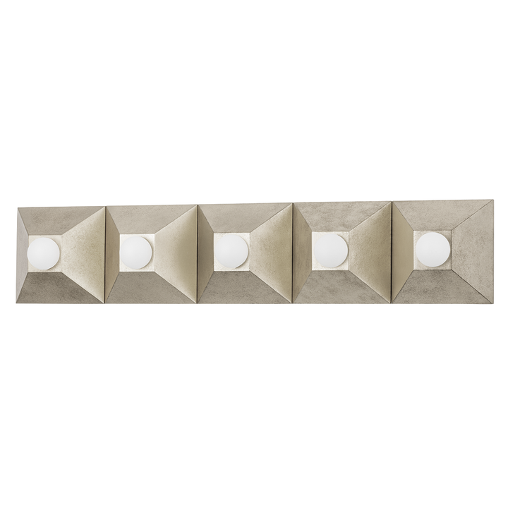 Corbett Lighting Max Bath and Vanity Vanity Lights Corbett SILVER LEAF 30x6 