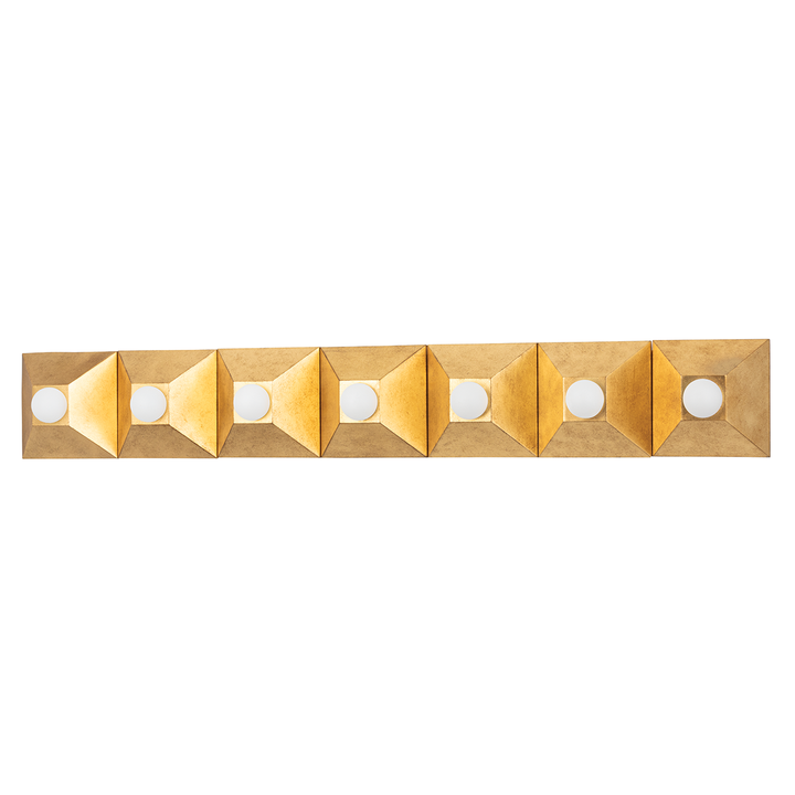 Corbett Lighting Max Bath and Vanity Vanity Lights Corbett VINTAGE GOLD LEAF 42x6 