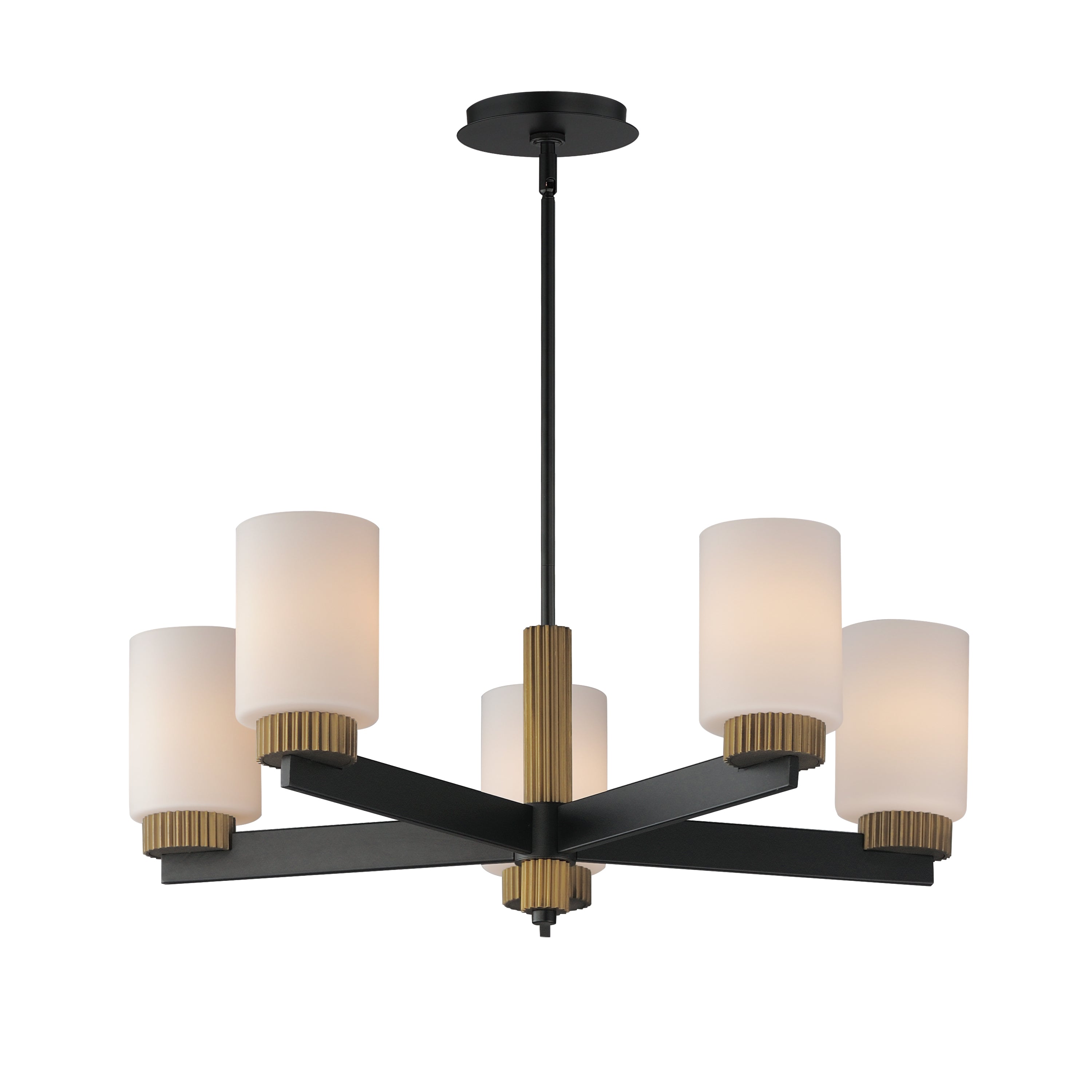 Maxim Ruffles-Single-Tier Chandelier