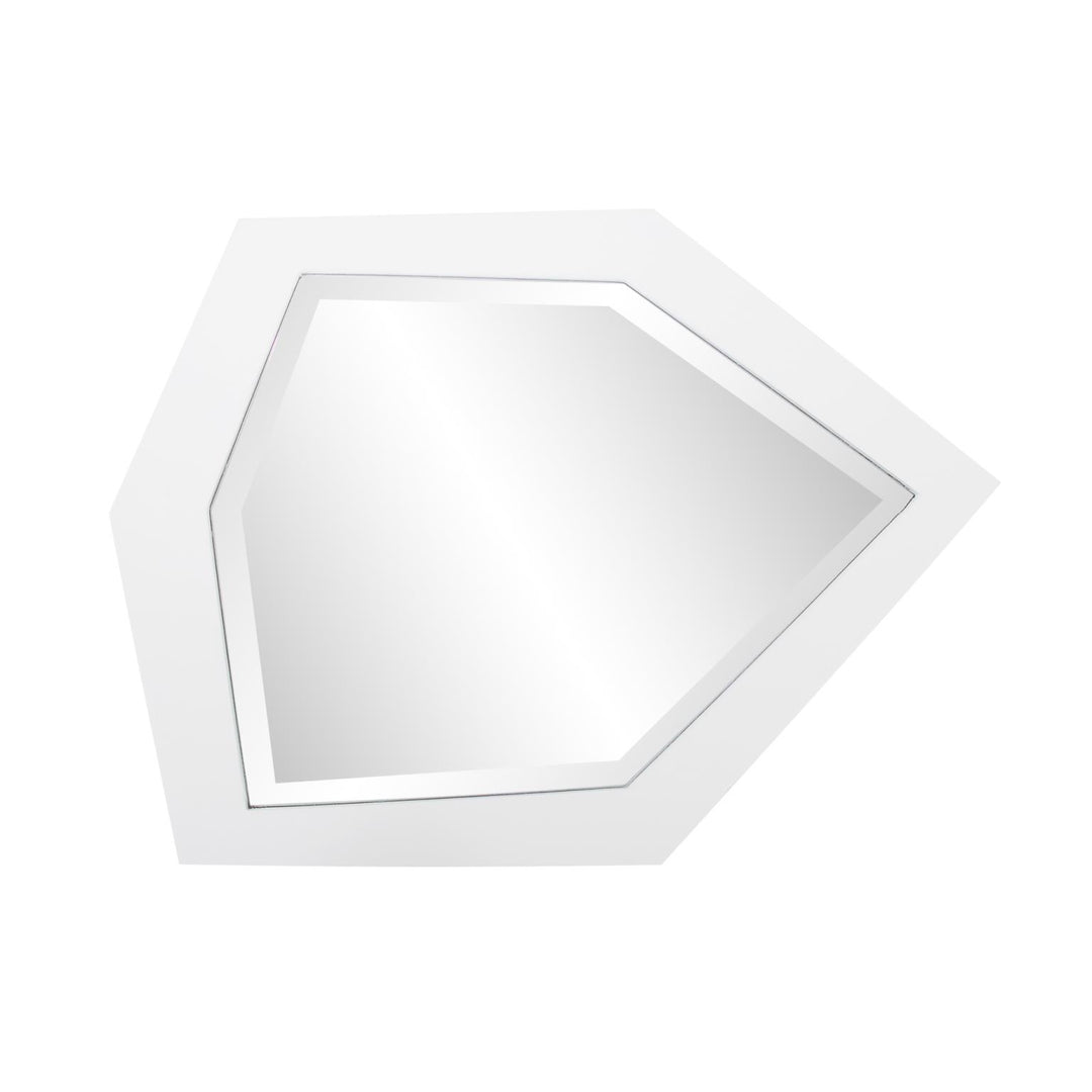 Howard Elliott Collection Abrams Mirror - White Decorative Mirrors Howard Elliott Collection   