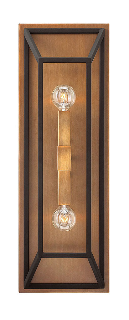 Hinkley Fulton Sconce Sconce Hinkley Bronze 5.0x7.5x22.25 