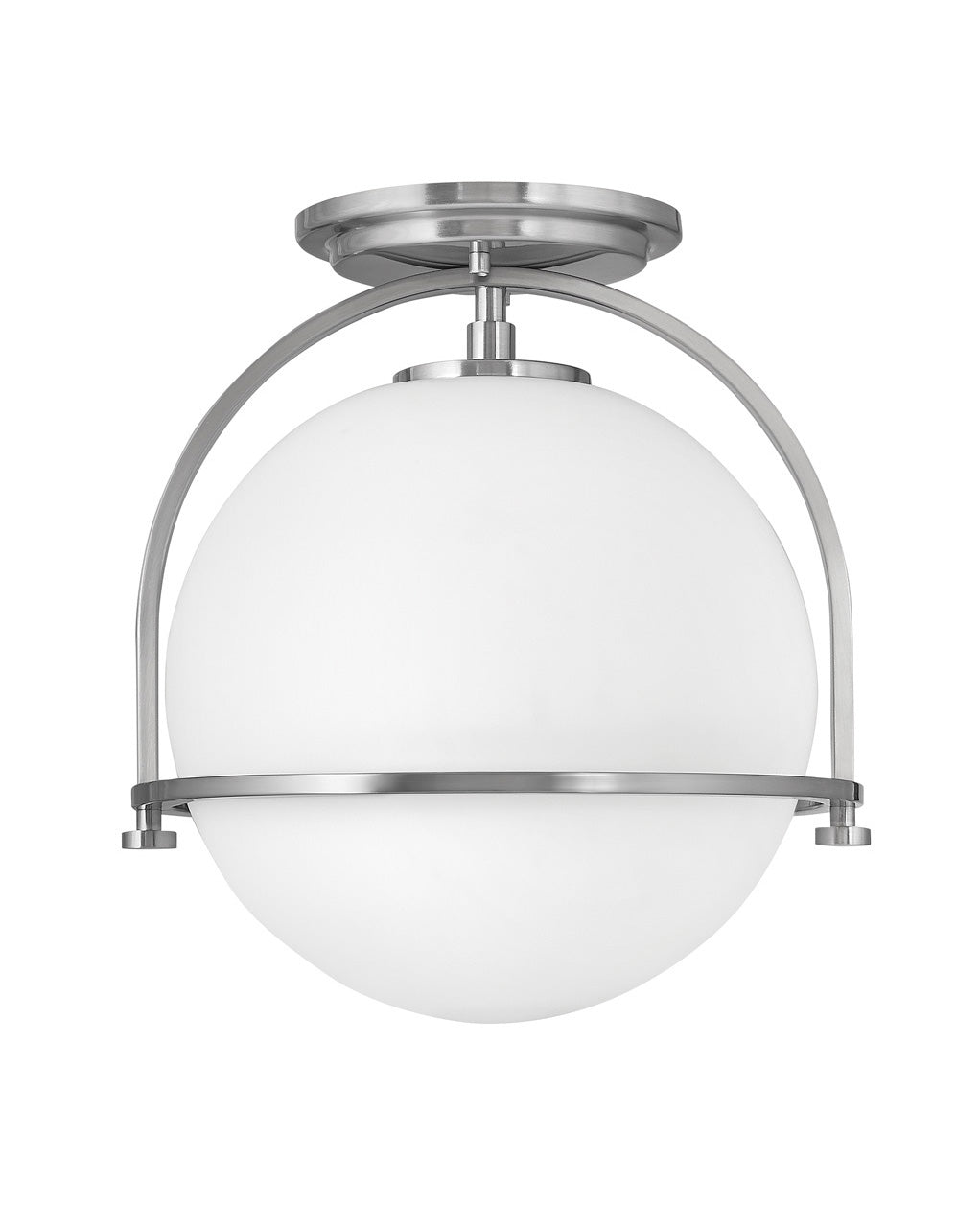 Hinkley Somerset Semi-Flush Mount Semi-flush Mount Hinkley Brushed Nickel 11.5x11.5x12.5 