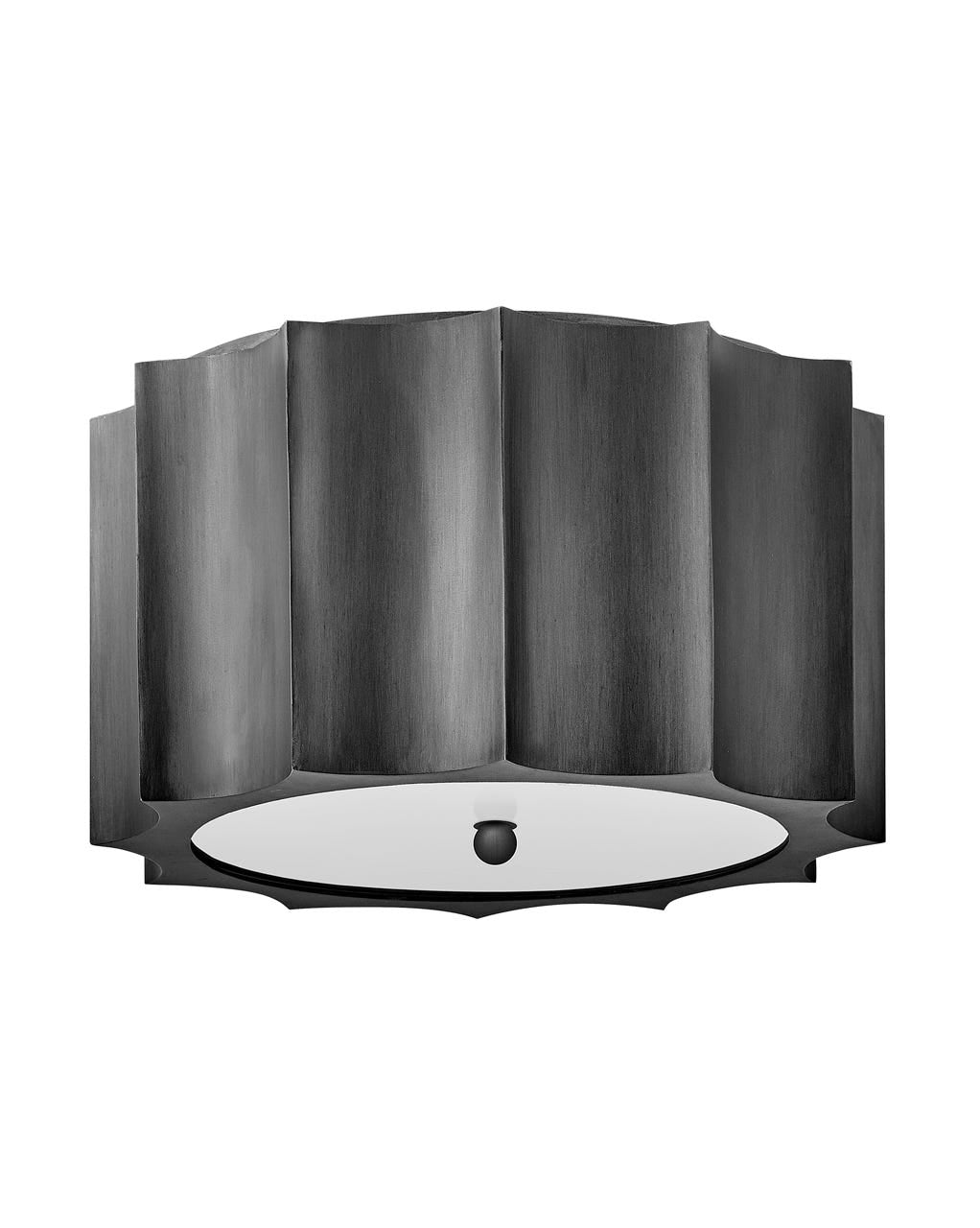 Hinkley Gia Flush Mount Ceiling Flush Mounts Hinkley Brushed Graphite 14.0x14.0x7.75 