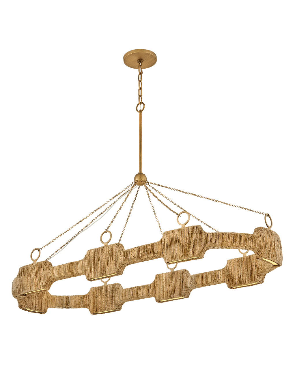 Hinkley Raffi Chandelier Chandeliers Hinkley Burnished Gold 21.0x52.0x36.5 