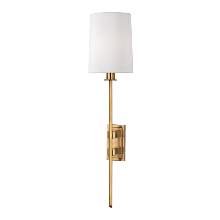 Hudson Valley Lighting Fredonia Wall Sconce Wall Sconces Hudson Valley Lighting Aged Brass  