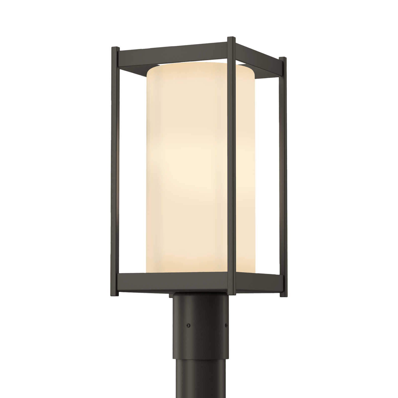 Hubbardton Forge Cela Outdoor Post Light Outdoor l Post/Pier Mounts Hubbardton Forge Coastal Dark Smoke Opal Glass (GG) 