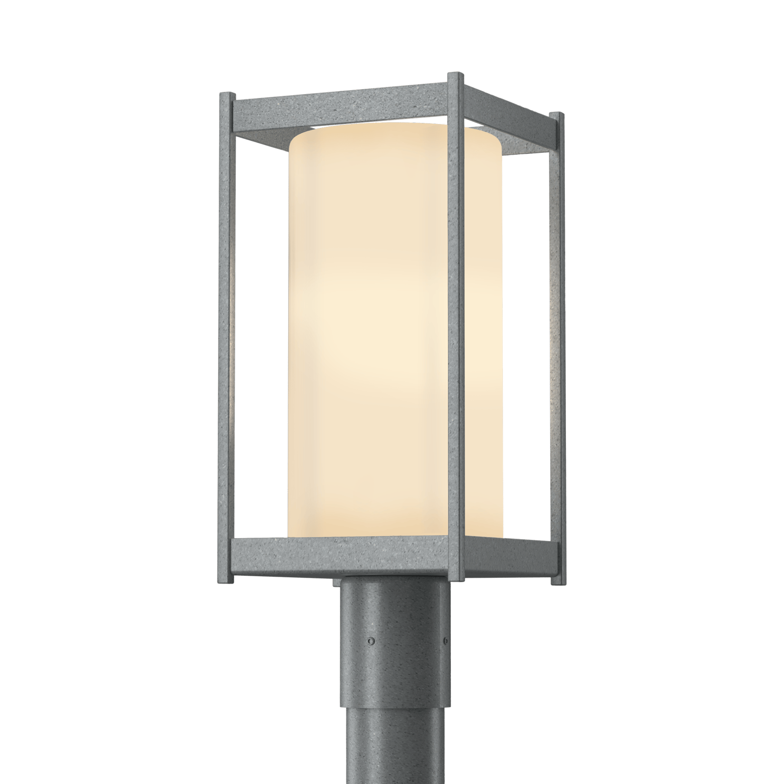 Hubbardton Forge Cela Outdoor Post Light Outdoor l Post/Pier Mounts Hubbardton Forge Coastal Burnished Steel Opal Glass (GG) 