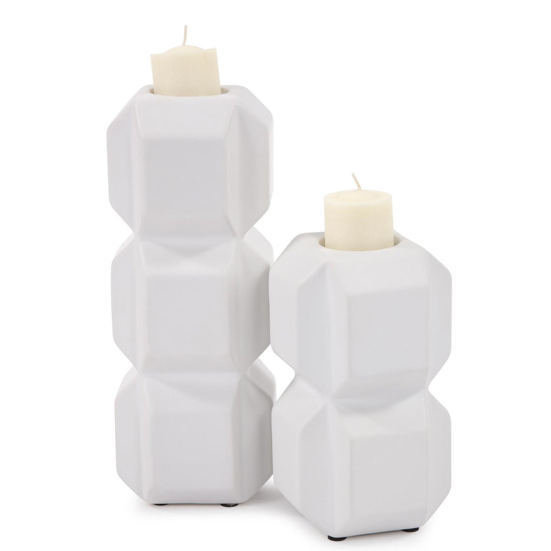 Howard Elliott Collection Triple Cubic Candle Holder Decorative Accents Howard Elliott Collection   