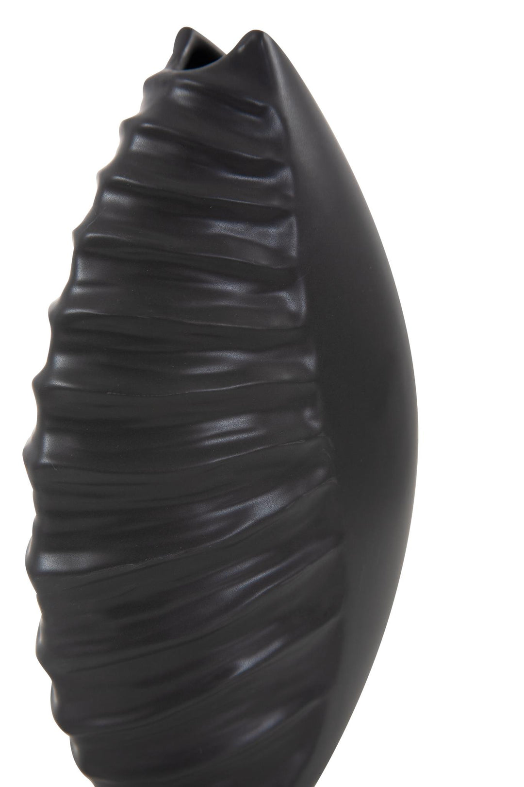 Howard Elliott Collection Dierks Ribbed Vase, Short Vases Howard Elliott Collection   