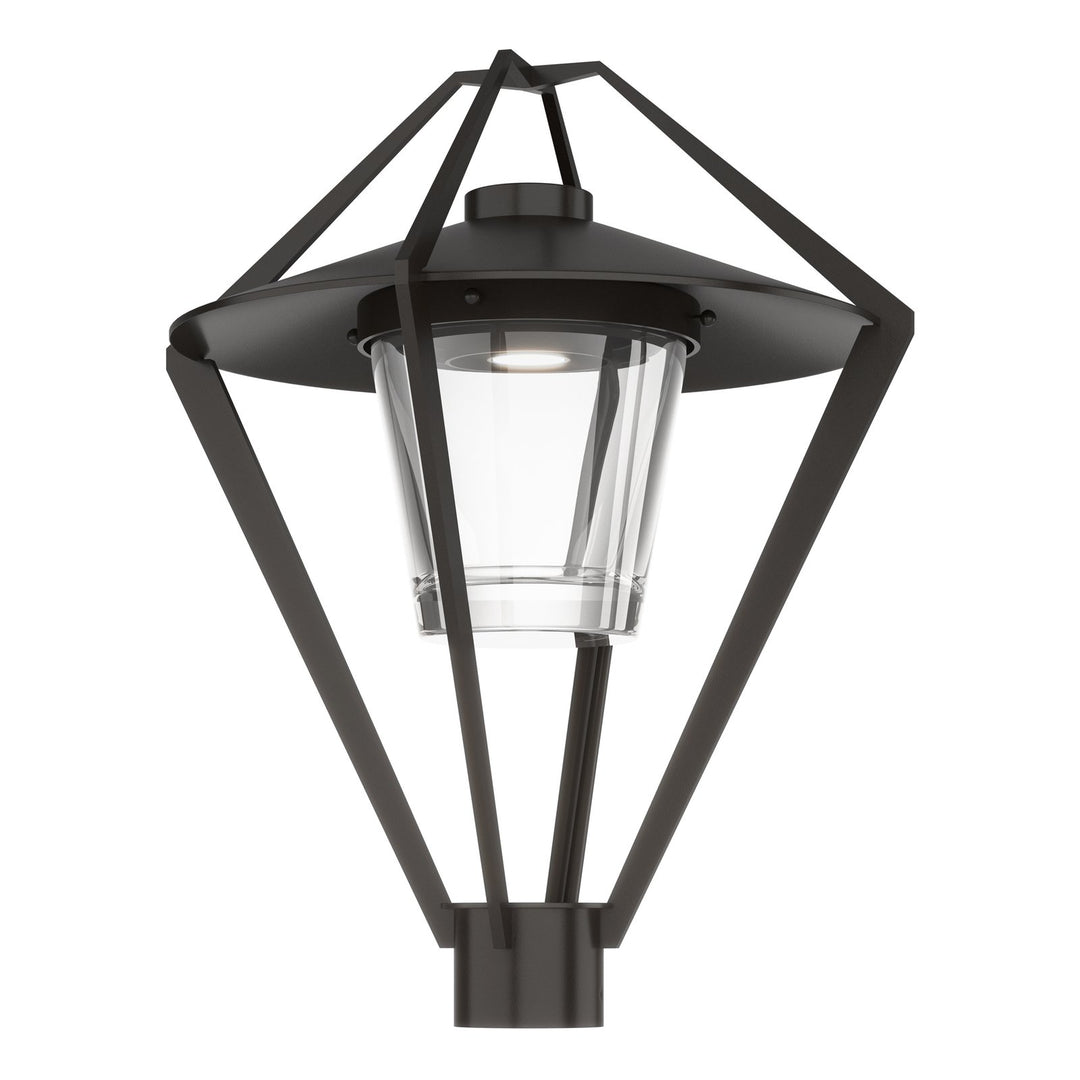 Hubbardton Forge Stellar Post Light Pier & Post Mount Lights Hubbardton Forge Coastal Oil Rubbed Bronze Clear Glass (ZM) 