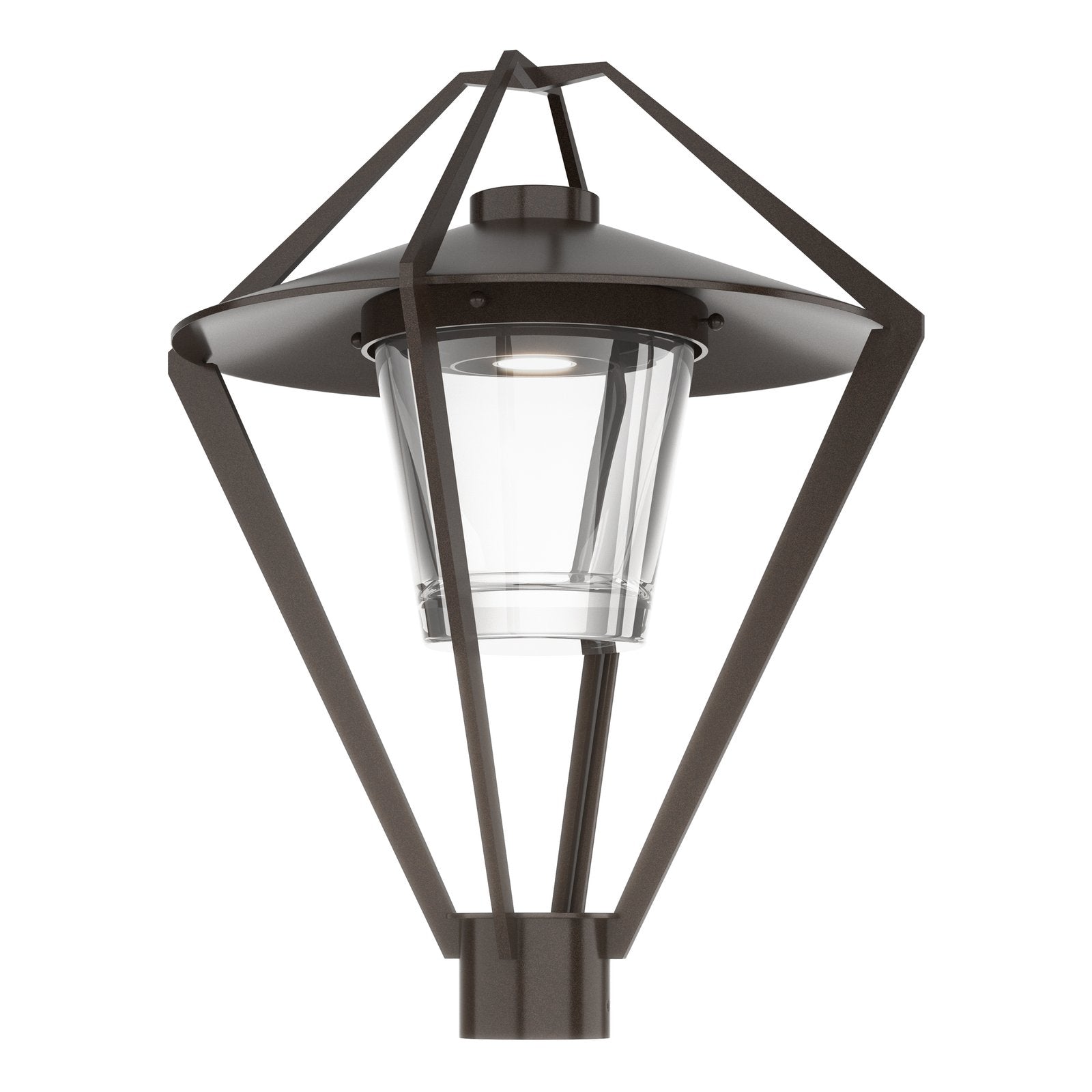 Hubbardton Forge Stellar Post Light Outdoor l Post/Pier Mounts Hubbardton Forge Coastal Bronze Clear Glass (ZM) 