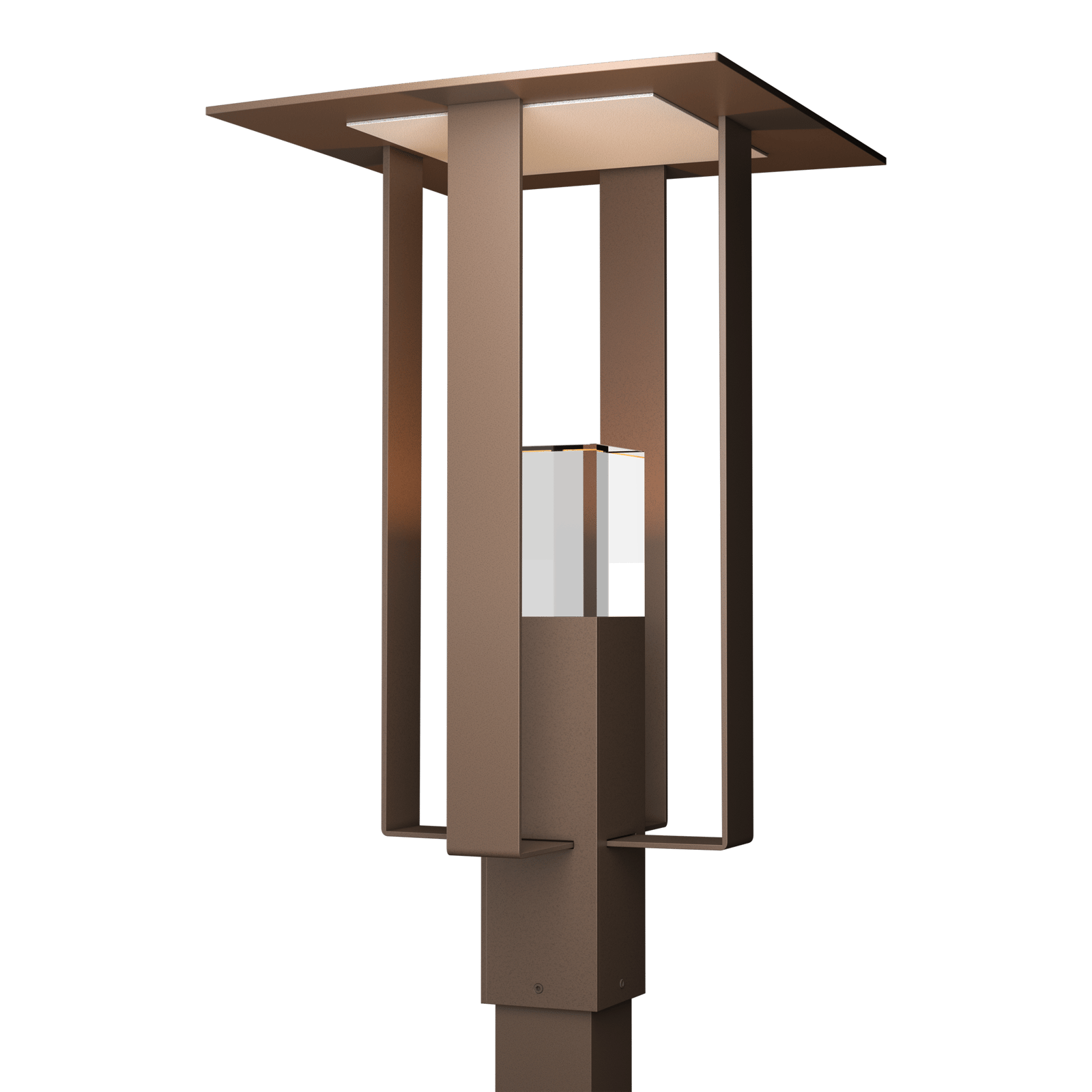 Hubbardton Forge Shadow Box Outdoor Post Light