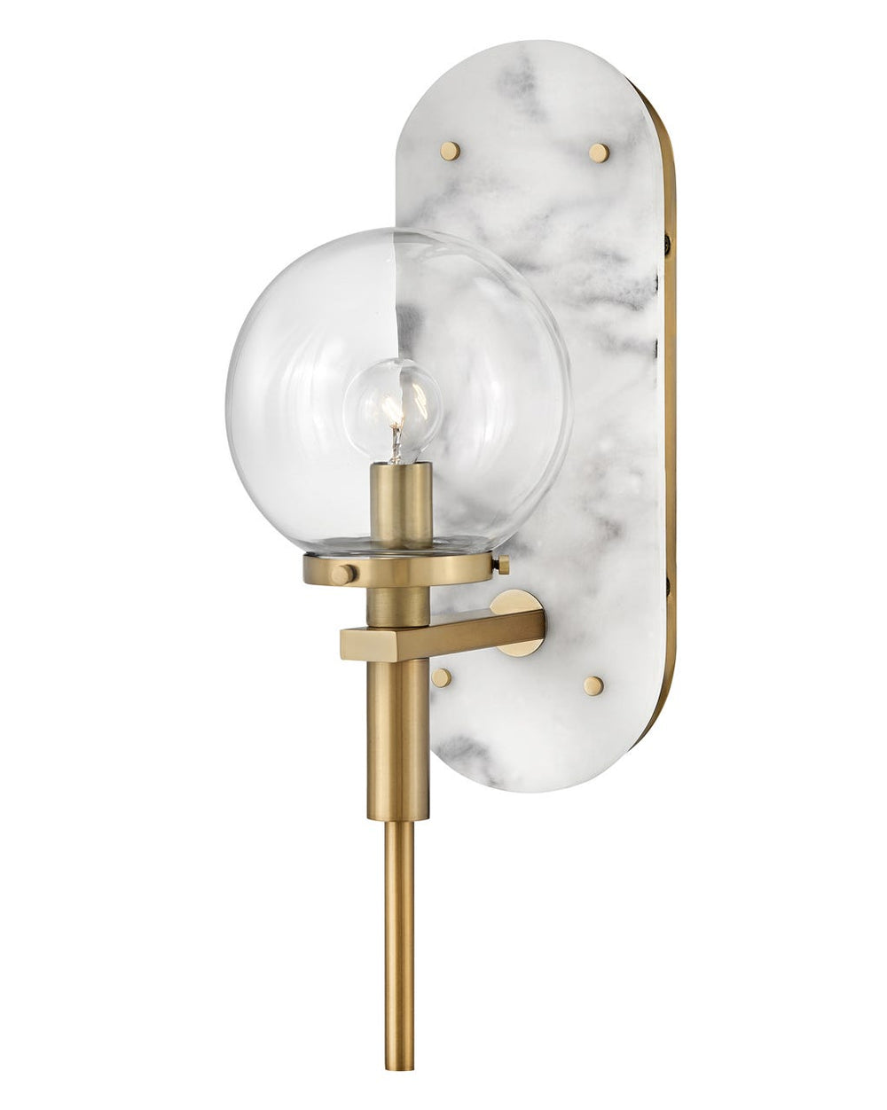 Hinkley Gilda Sconce Wall Sconces Hinkley Heritage Brass 8.0x5.5x16.25 