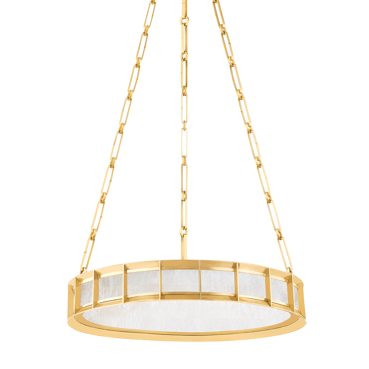 Corbett Lighting LEDA Chandelier Chandelier Corbett Vintage Brass 19.75x3.5 