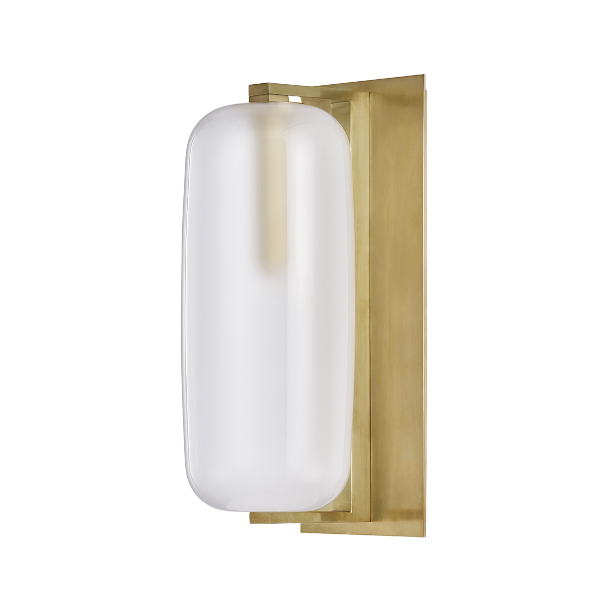 Hudson Valley Lighting Pebble Wall Sconce Sconce Hudson Valley Lighting Aged Brass  