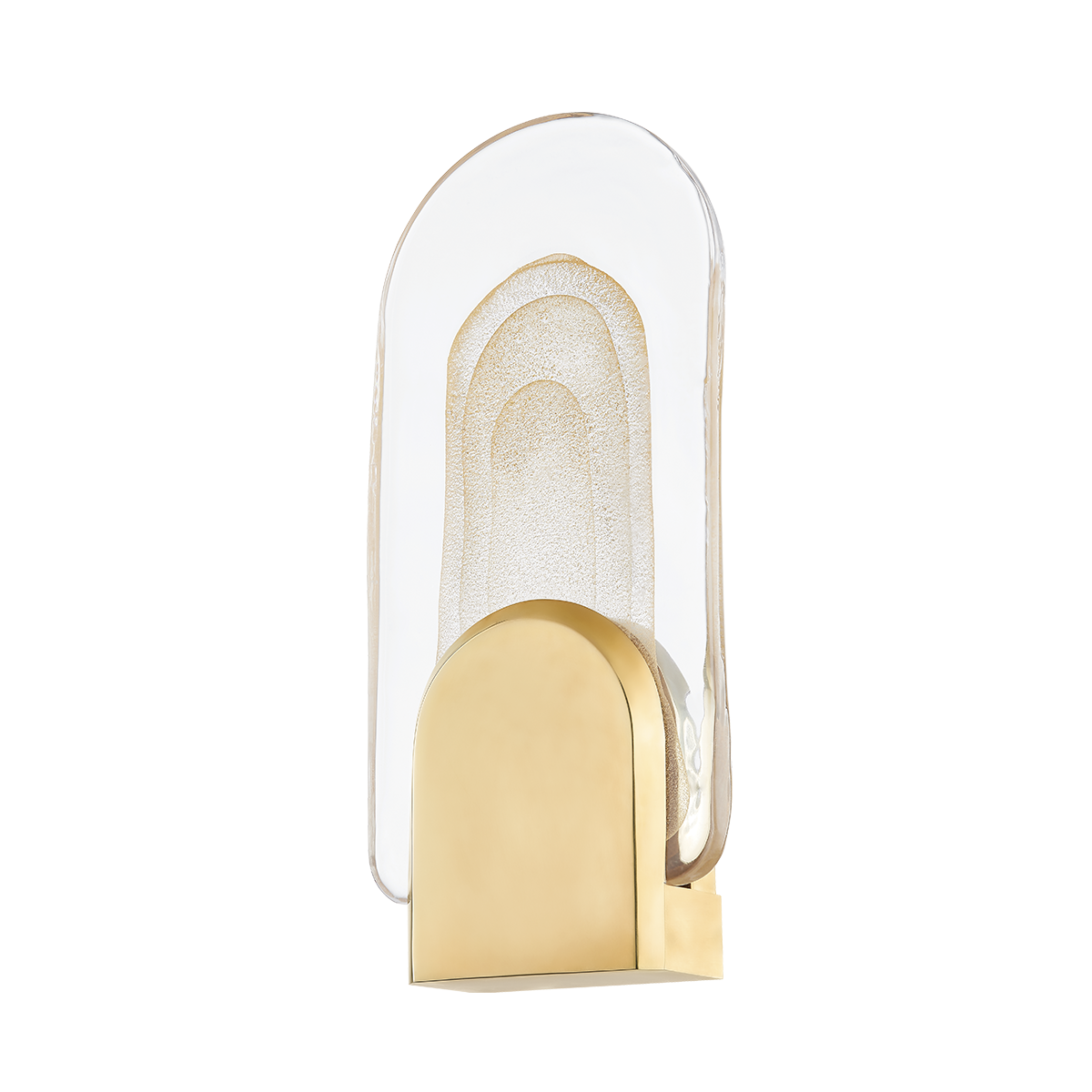 Corbett Lighting MORGANITE Wall Sconce Wall Sconce Corbett Vintage Brass 7x16.5 