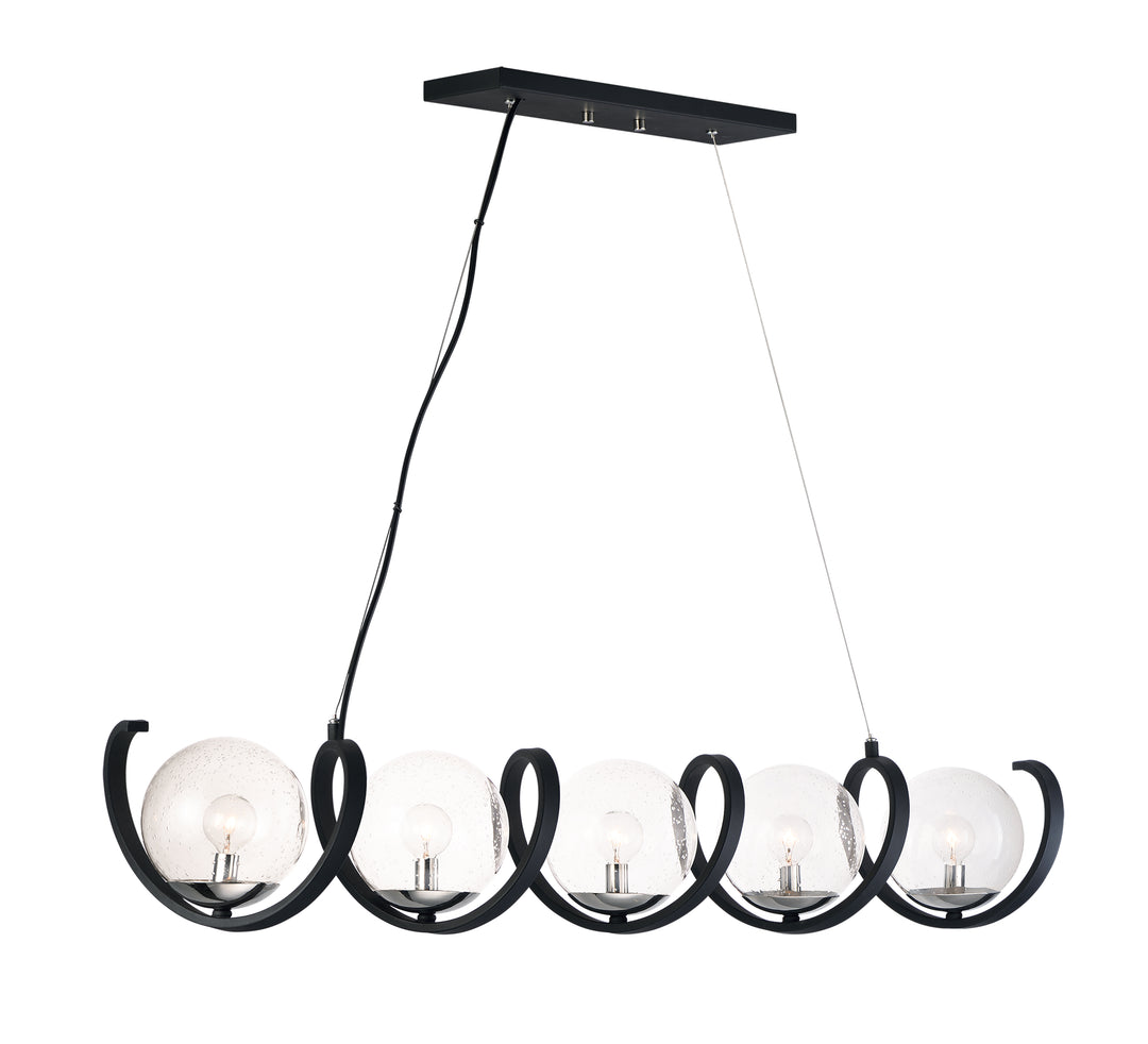 Maxim Curlicue-Multi-Light Pendant Pendants Maxim   