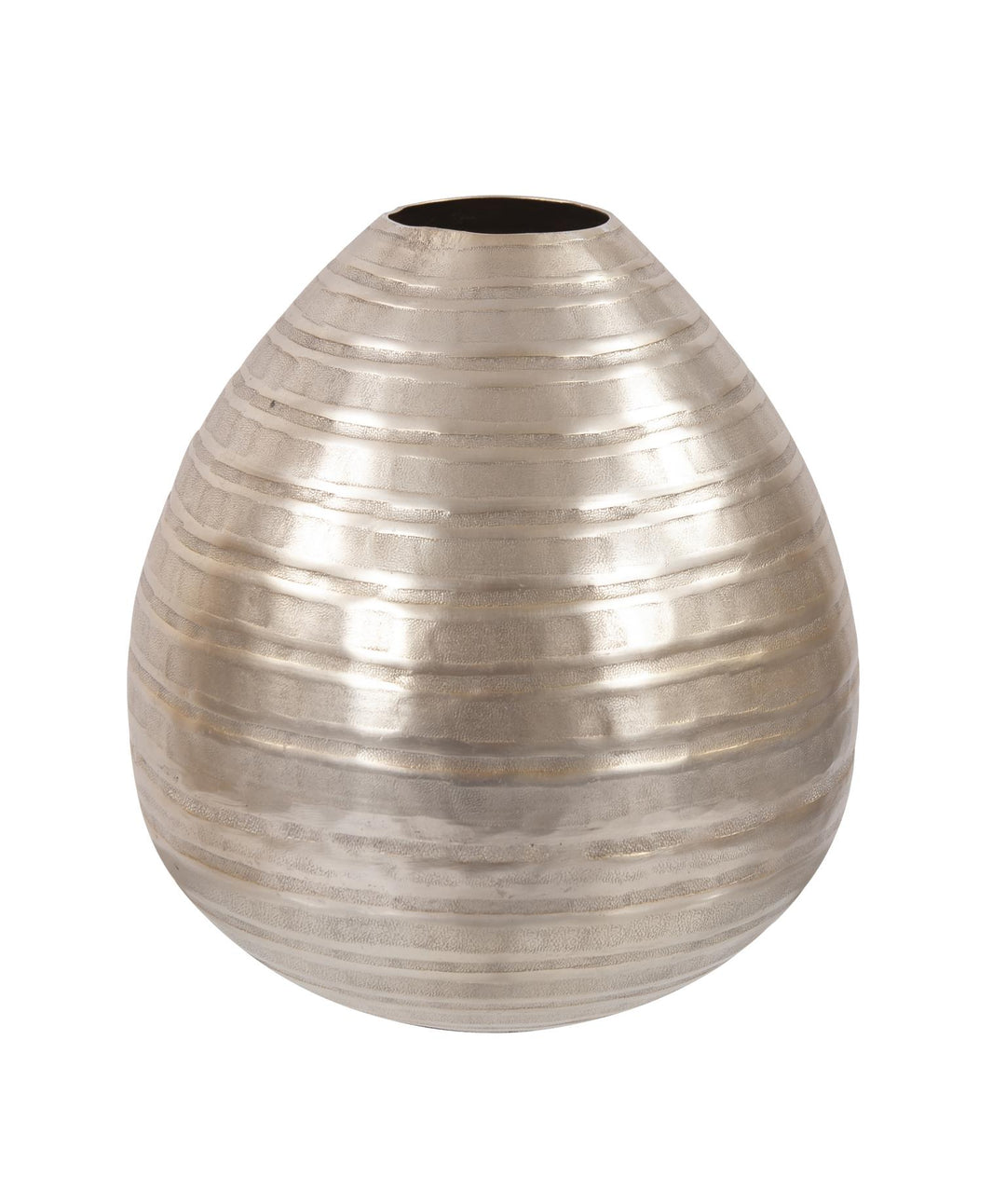 Howard Elliott Collection Chiseled Champagne Teardrop Vase, Small Vases Howard Elliott Collection   