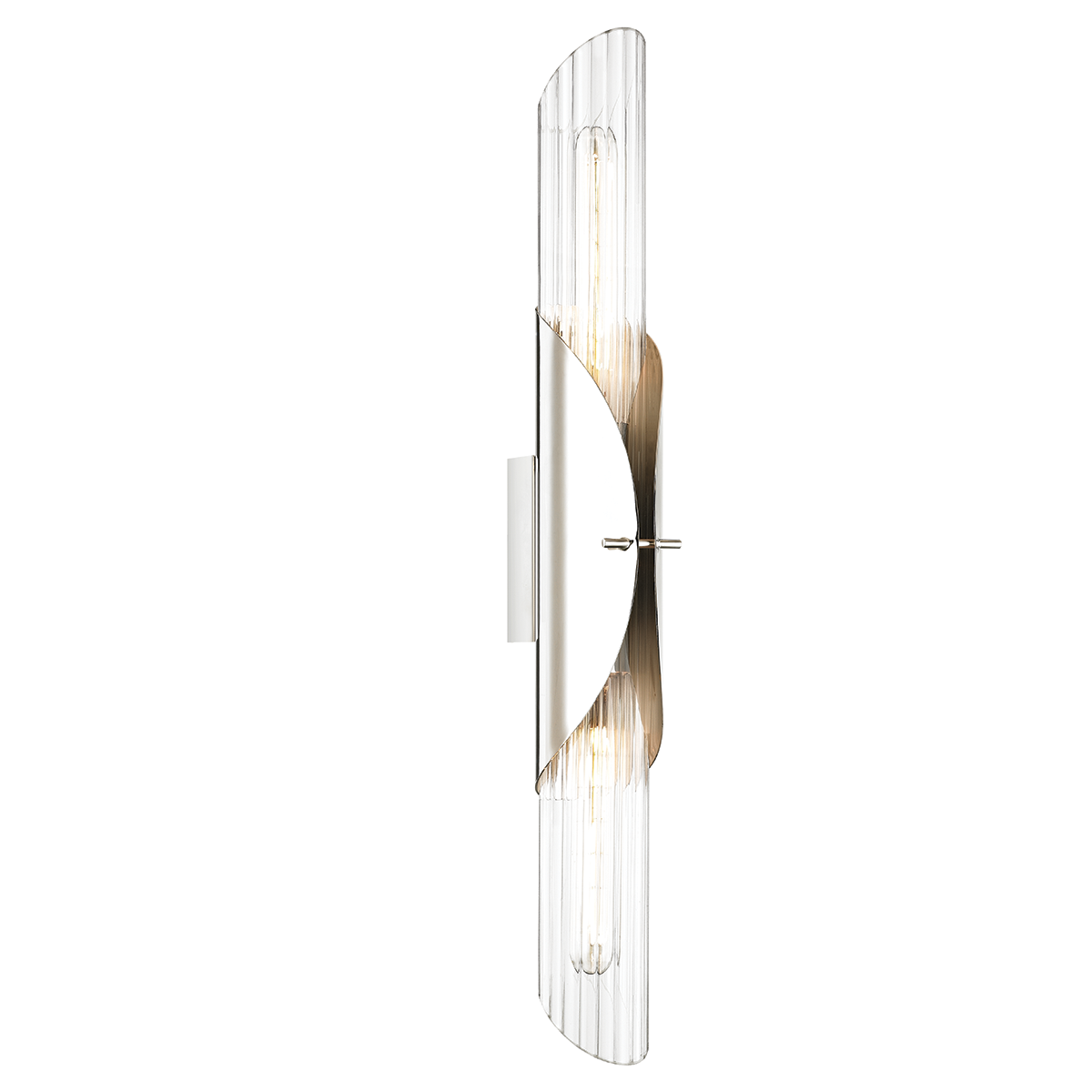 Hudson Valley Lighting Lefferts Wall Sconce Sconce Hudson Valley Lighting Polished Nickel  