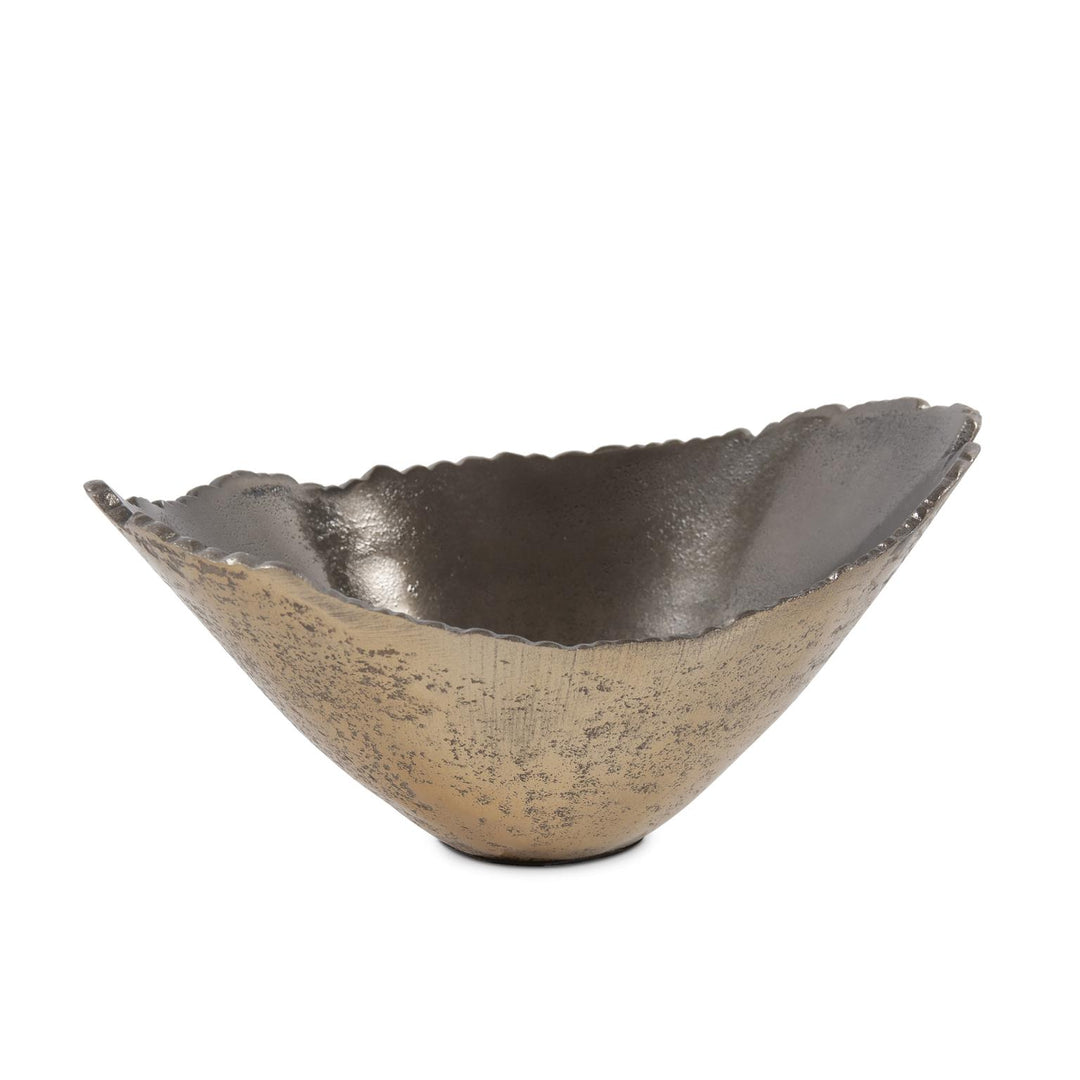 Howard Elliott Collection Baniff Jagged Edged Deep Bowl, Medium Bowls Howard Elliott Collection   