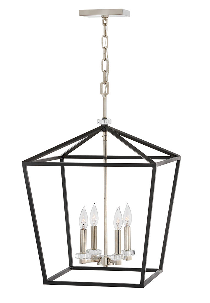 Hinkley Stinson Chandelier Chandeliers Hinkley Black 18.0x18.0x27.25 