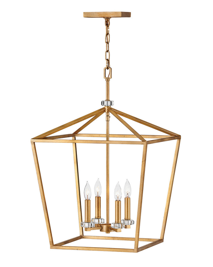 Hinkley Stinson Chandelier Chandeliers Hinkley Distressed Brass 18.0x18.0x27.25 