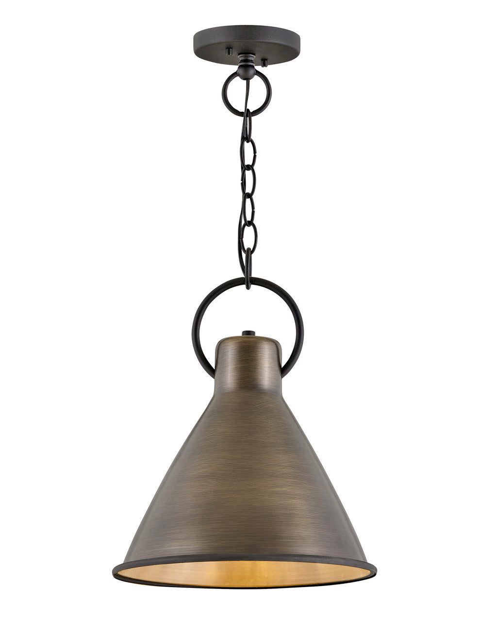 Hinkley Winnie Pendant Pendant Hinkley Dark Antique Brass 12.25x12.25x15.5 