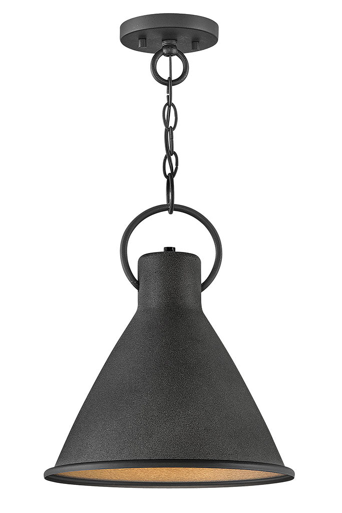 Hinkley Winnie Pendant Pendant Hinkley Aged Zinc 12.25x12.25x15.5 