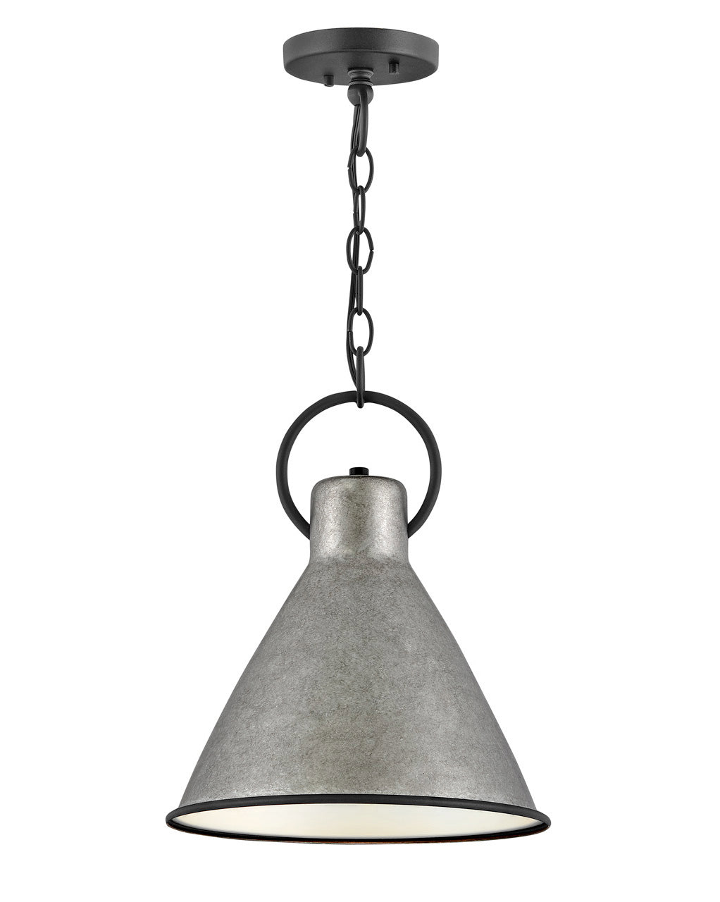 Hinkley Winnie Pendant Pendant Hinkley Rustic Pewter 12.25x12.25x15.5 