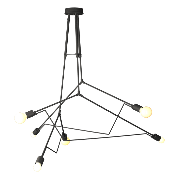 Hubbardton Forge Divergence Outdoor Pendant Outdoor Hanging Lights Hubbardton Forge Coastal Natural Iron  