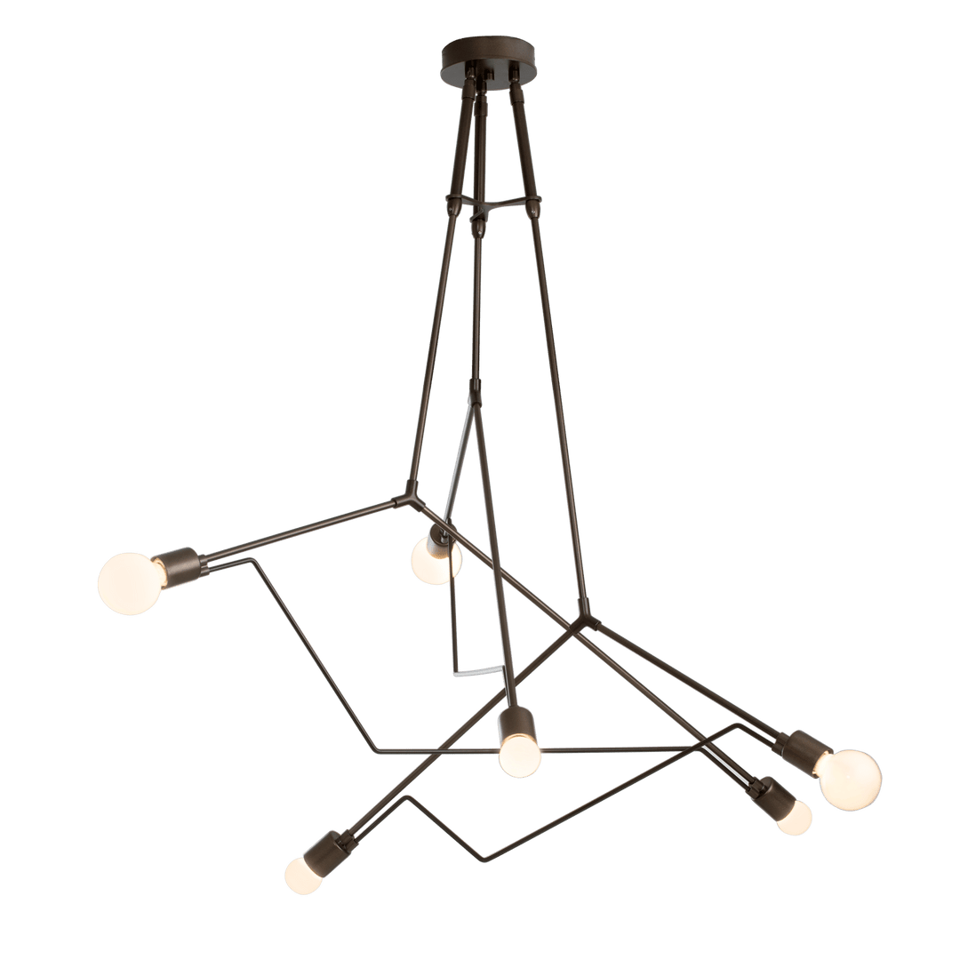 Hubbardton Forge Divergence Outdoor Pendant Outdoor Hanging Lights Hubbardton Forge Coastal Bronze  