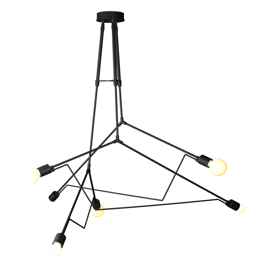 Hubbardton Forge Divergence Outdoor Pendant Outdoor Hanging Lights Hubbardton Forge Coastal Black  