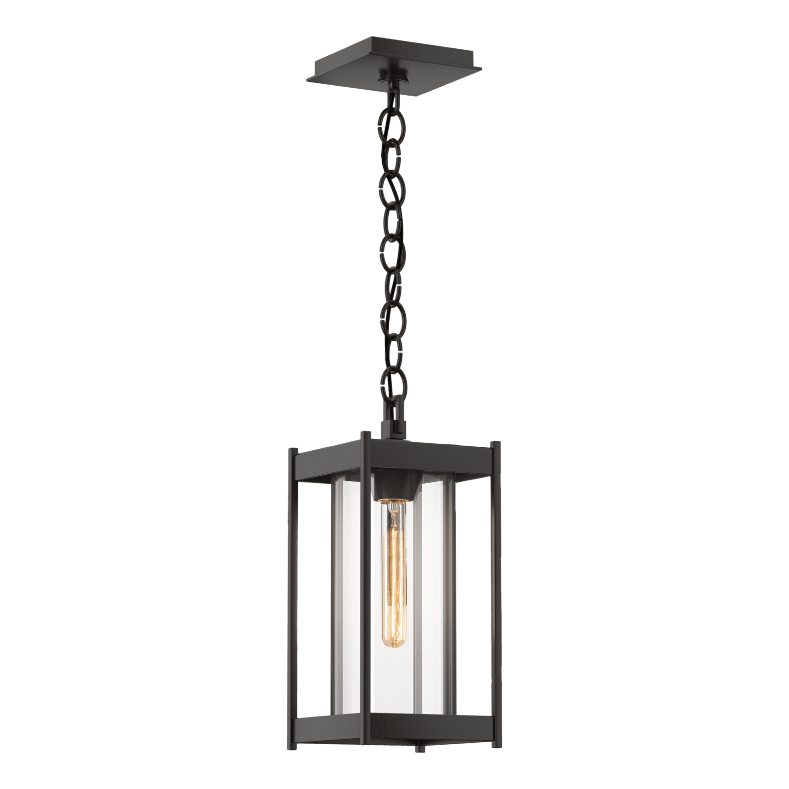 Hubbardton Forge Cela Medium Outdoor Lantern Outdoor l Wall Hubbardton Forge Coastal Oil Rubbed Bronze Clear Glass (ZM) 