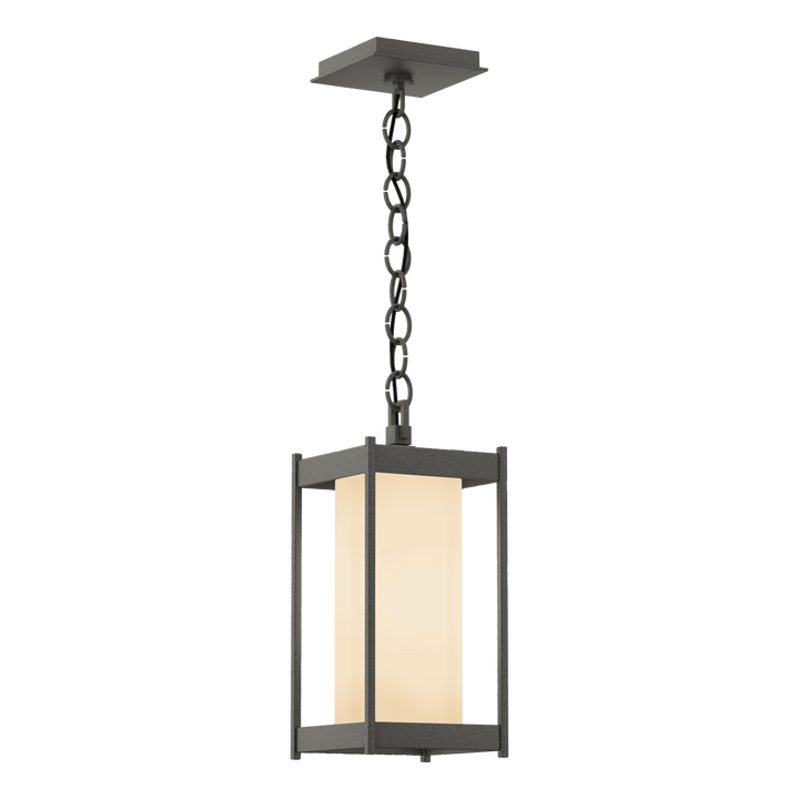 Hubbardton Forge Cela Medium Outdoor Lantern Outdoor Wall Lights Hubbardton Forge Coastal Natural Iron Opal Glass (GG) 