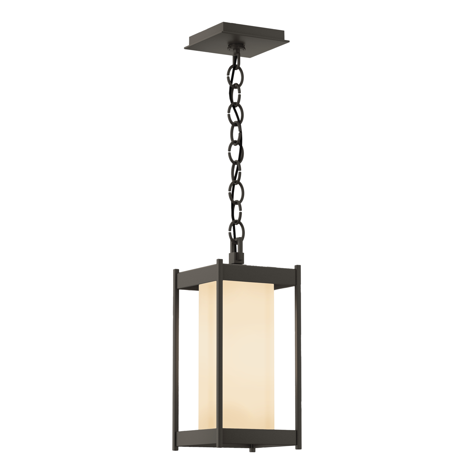 Hubbardton Forge Cela Medium Outdoor Lantern Outdoor l Wall Hubbardton Forge Coastal Dark Smoke Opal Glass (GG) 