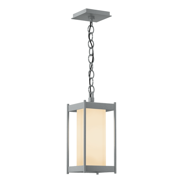 Hubbardton Forge Cela Medium Outdoor Lantern Outdoor Wall Lights Hubbardton Forge Coastal Burnished Steel Opal Glass (GG) 